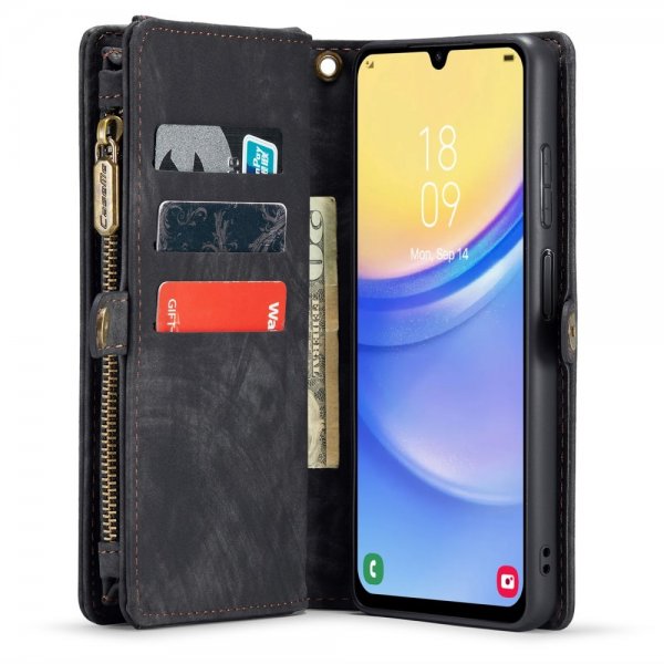 - Samsung Galaxy A15 - Fodral - 008 Series Löstagbart Skal - Svart