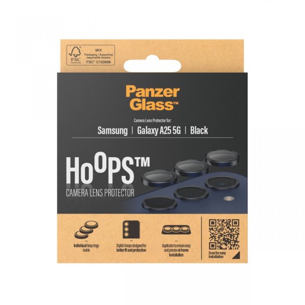 - Samsung Galaxy A25 - Kameraskydd - Hoops