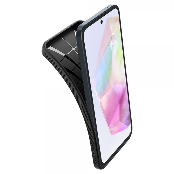 - Samsung Galaxy A35 - Skal - Liquid Air - Matte Black