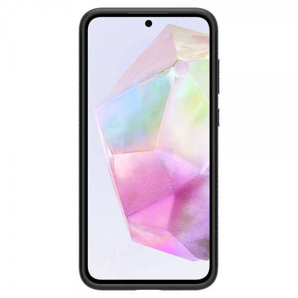 - Samsung Galaxy A35 - Skal - Liquid Air - Matte Black