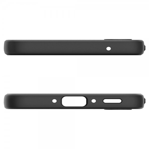 - Samsung Galaxy A35 - Skal - Liquid Air - Matte Black