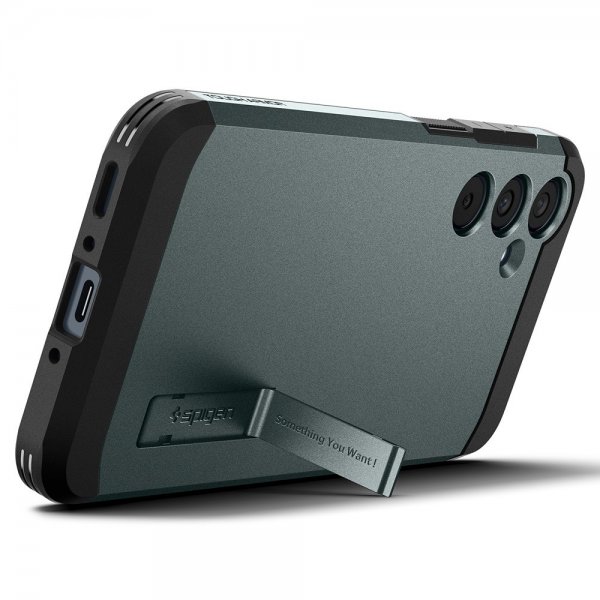 - Samsung Galaxy A35 - Skal - Tough Armor - Abyss Green