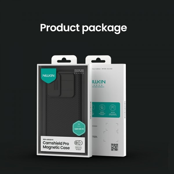 - Samsung Galaxy A36 - Skal - CamShield Pro MagSafe - Svart