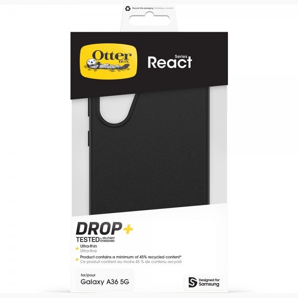 - Samsung Galaxy A36 - Skal - React - Svart