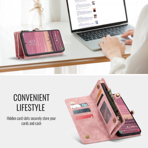 - Samsung Galaxy A37 - Fodral - 008 Series Löstagbart Skal - Rosa