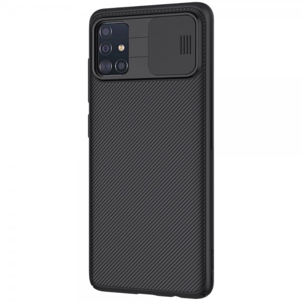 - Samsung Galaxy A51 - Skal - CamShield - Svart