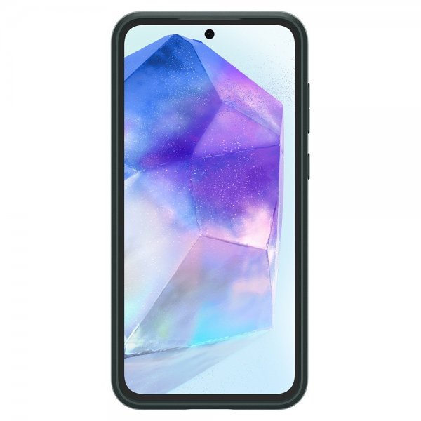 - Samsung Galaxy A55 - Skal - Optik Armor - Abyss Green