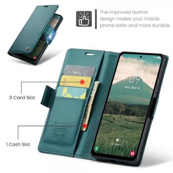 - Samsung Galaxy A56 - Fodral - 023 Series - Grön