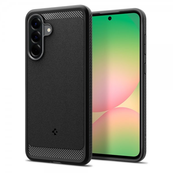 - Samsung Galaxy A56 - Skal - Rugged Armor - Matte Black