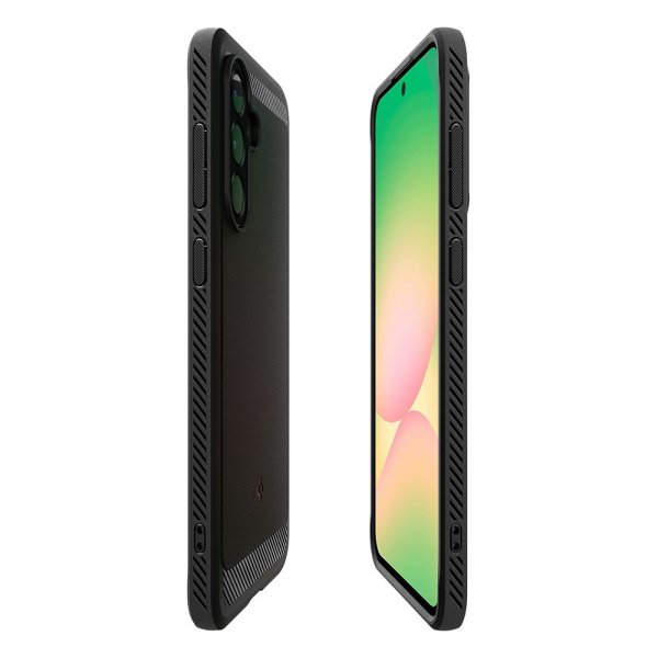 - Samsung Galaxy A56 - Skal - Rugged Armor - Matte Black