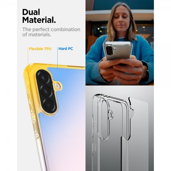 - Samsung Galaxy A56 - Skal - Ultra Hybrid - Crystal Clear