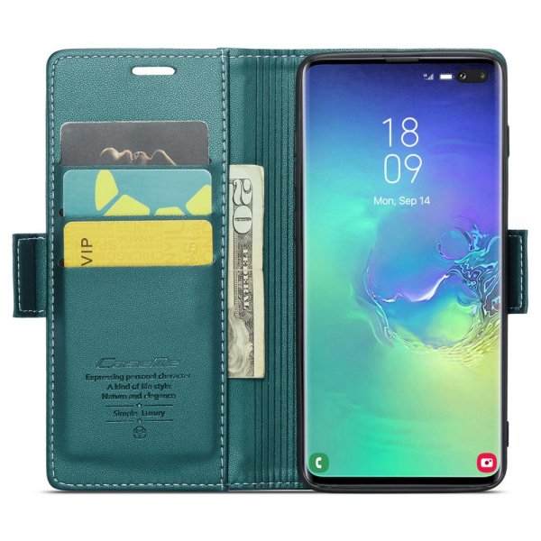 - Samsung Galaxy S10 Plus - Fodral - 023 Series - Grön