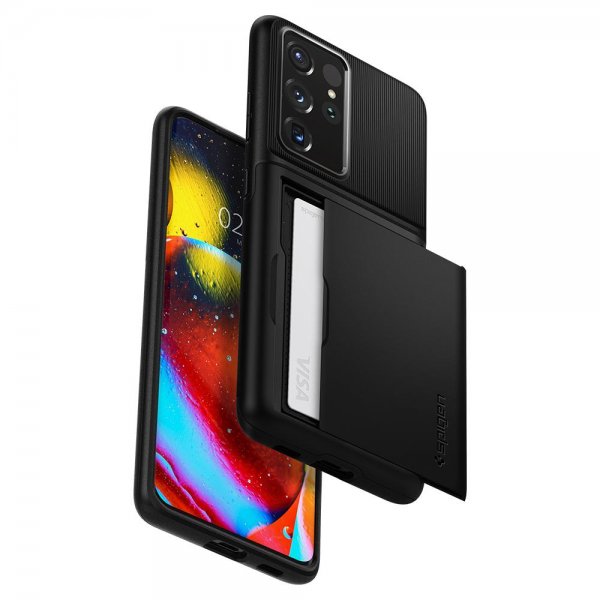 - Samsung Galaxy S21 Ultra - Skal - Slim Armor CS - Svart