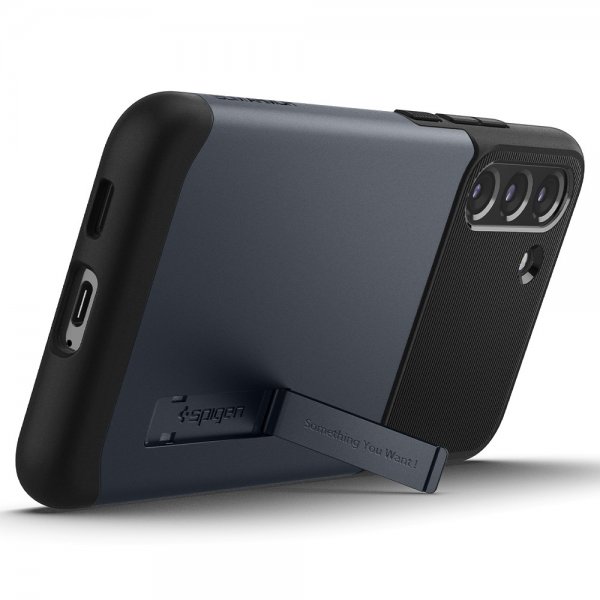 - Samsung Galaxy S22 Plus - Skal - Slim Armor - Metal Slate