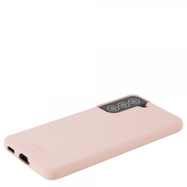 - Samsung Galaxy S22 - Skal - Silikon - Blush Pink