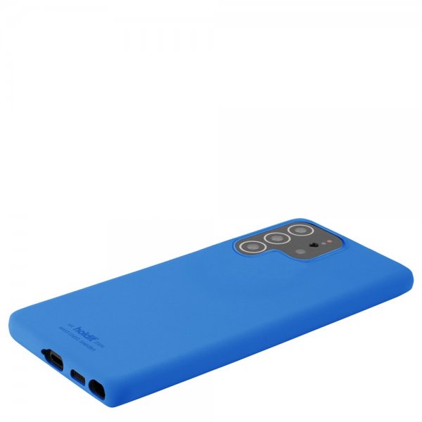 - Samsung Galaxy S22 Ultra - Skal - Silikon - Sky Blue