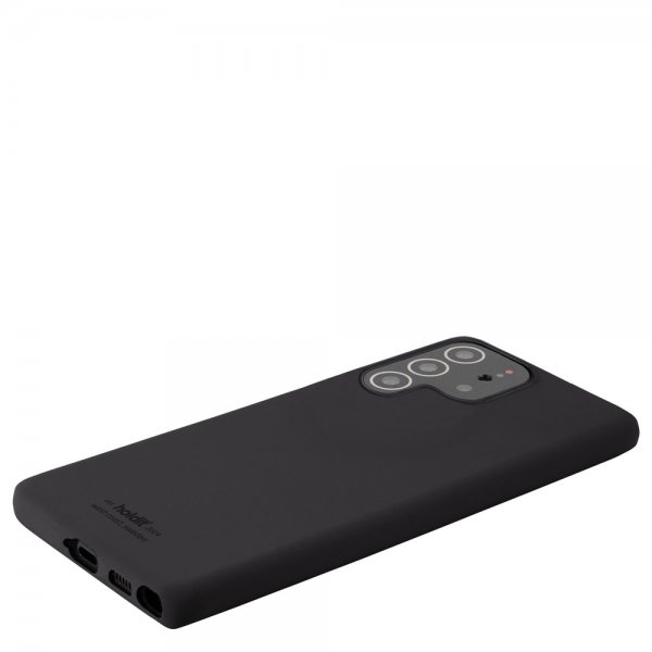 - Samsung Galaxy S22 Ultra - Skal - Silikon - Svart