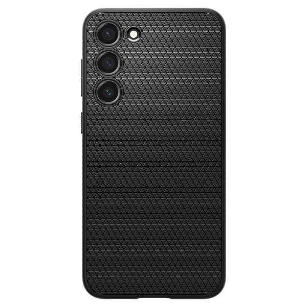- Samsung Galaxy S23 - Skal - Liquid Air - Matte Black