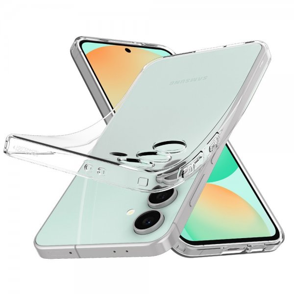 - Samsung Galaxy S24 FE - Skal - Liquid Crystal - Crystal Clear