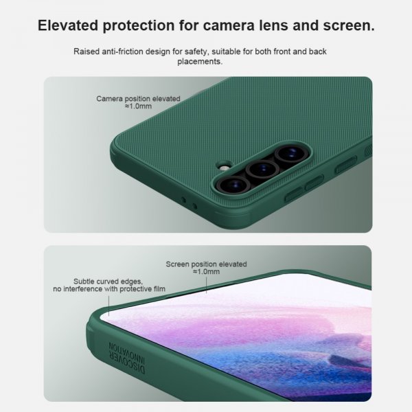 - Samsung Galaxy S24 FE - Skal - Super Frosted Shield Pro MagSafe - Grön