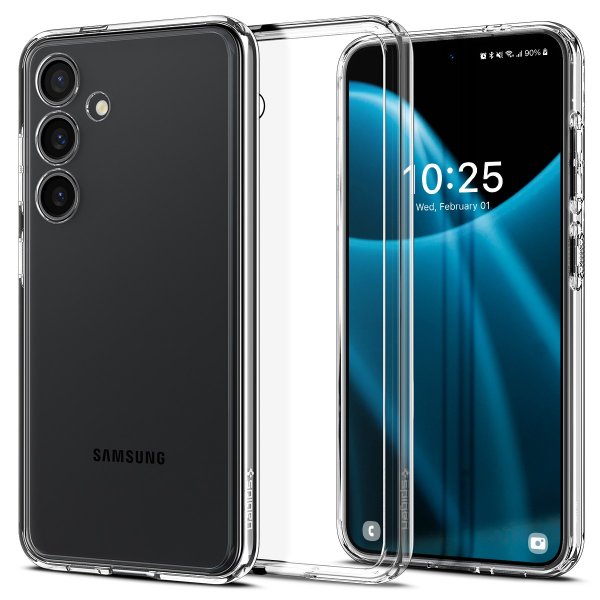 - Samsung Galaxy S24 - Skal - Ultra Hybrid - Crystal Clear