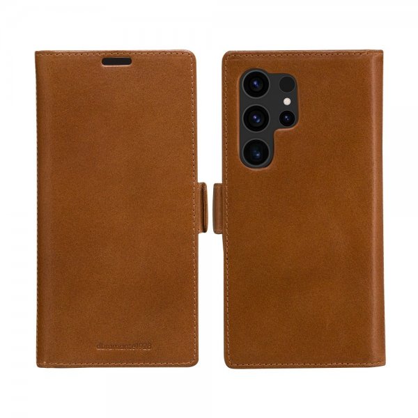 - Samsung Galaxy S24 Ultra - Fodral - Lynge - Tan