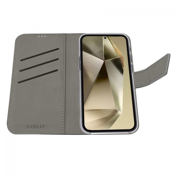 - Samsung Galaxy S24 Ultra - Fodral - Wally Wallet Case - Svart