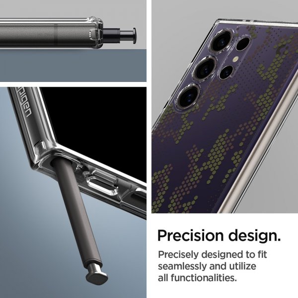 - Samsung Galaxy S24 Ultra - Skal - Ultra Hybrid - Digital Camo