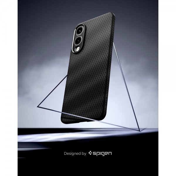 - Samsung Galaxy S25 Edge - Skal - Liquid Air - Matte Black