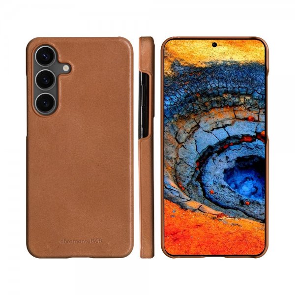 - Samsung Galaxy S25 Plus - Fodral - Lynge - Tan