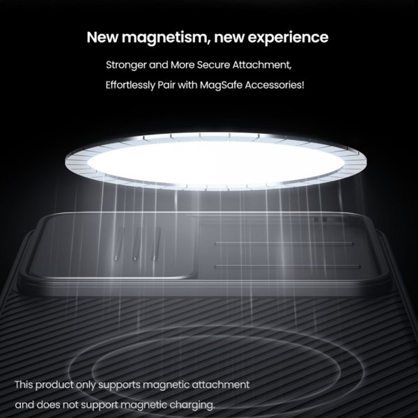 - Samsung Galaxy S25 Plus - Skal - CamShield Pro MagSafe - Svart