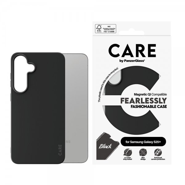 - Samsung Galaxy S25 Plus - Skal - Fashionable MagSafe - Svart