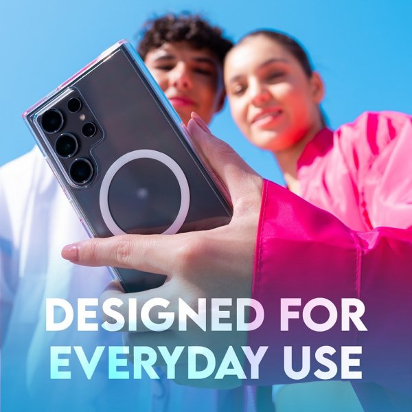 - Samsung Galaxy S25 Plus - Skal - Kickstand MagSafe - Svart