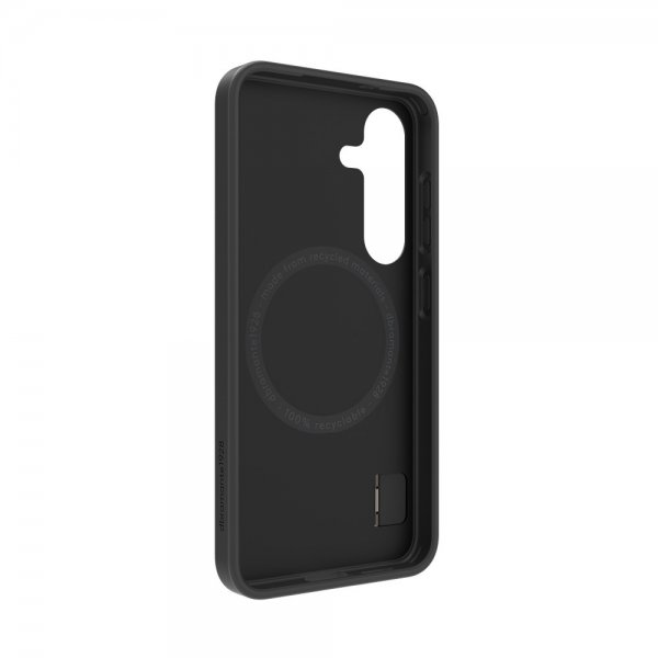 - Samsung Galaxy S25 - Skal - Iceland Pro Qi2 Kickstand - Svart