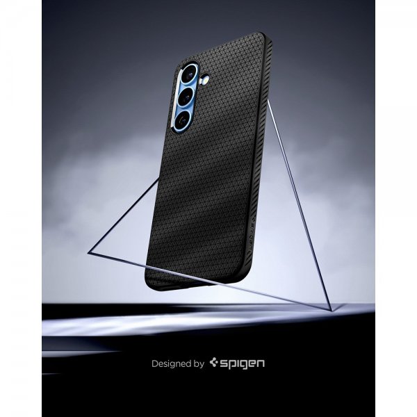 - Samsung Galaxy S25 - Skal - Liquid Air - Matte Black