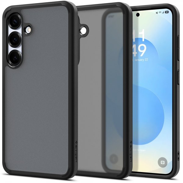 - Samsung Galaxy S25 - Skal - Ultra Hybrid - Frost Black