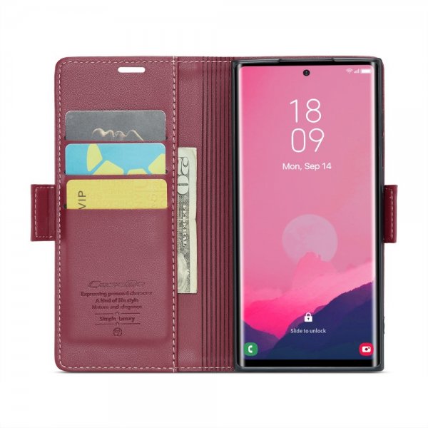 - Samsung Galaxy S25 Ultra - Fodral - 023 Series - Röd