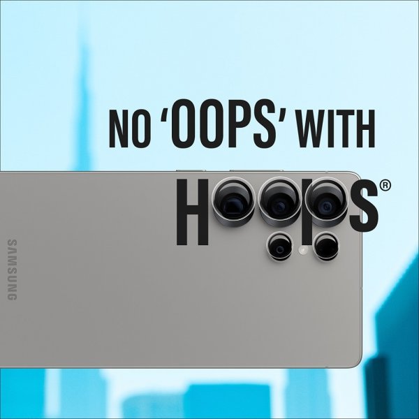 - Samsung Galaxy S25 Ultra - Kameraskydd - Hoops