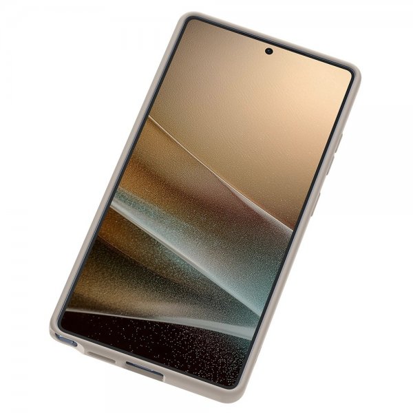 - Samsung Galaxy S25 Ultra - Skal - Silicone Fit MagFit - Natural Titanium