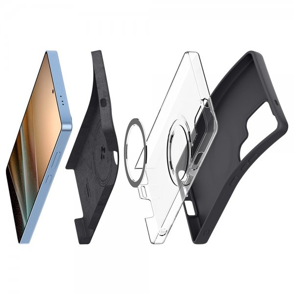 - Samsung Galaxy S25 Ultra - Skal - Silicone Fit MagFit - Svart