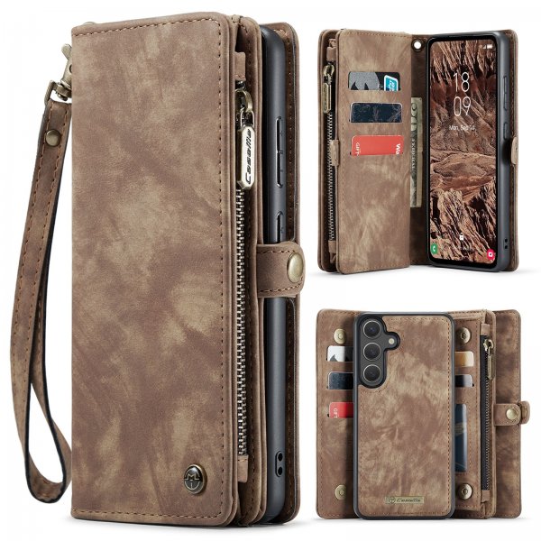 - Samsung Galaxy S26 - Fodral - 008 Series Löstagbart Skal - Brun