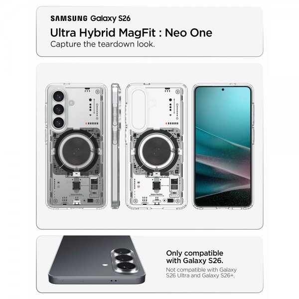 - Samsung Galaxy S26 - Skal - Ultra Hybrid Neo One MagFit