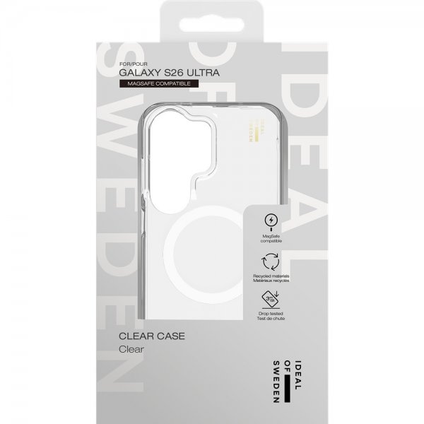 - Samsung Galaxy S26 Ultra - Skal - Clear Case MagSafe - Transparent