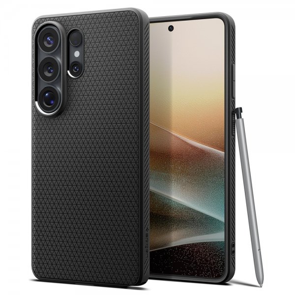 - Samsung Galaxy S26 Ultra - Skal - Liquid Air - Matte Black