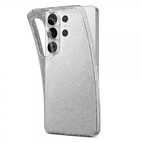 - Samsung Galaxy S26 Ultra - Skal - Liquid Crystal Glitter - Crystal Quartz
