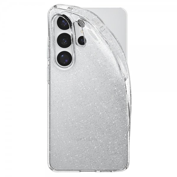 - Samsung Galaxy S26 Ultra - Skal - Liquid Crystal Glitter - Crystal Quartz