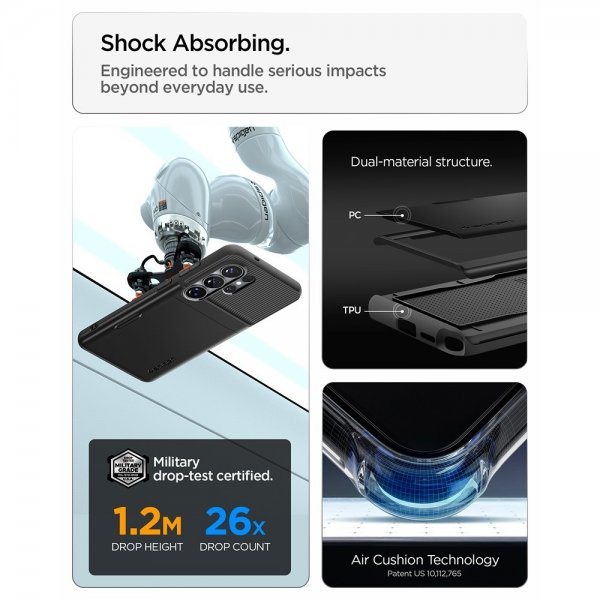 - Samsung Galaxy S26 Ultra - Skal - Slim Armor CS - Svart
