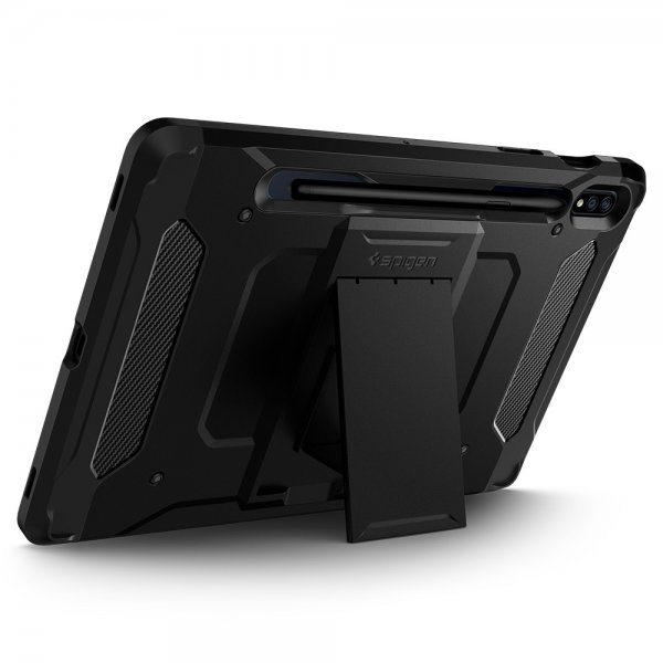 - Samsung Galaxy Tab S7/Galaxy Tab S8 - Skal - Tough Armor Pro - Svart