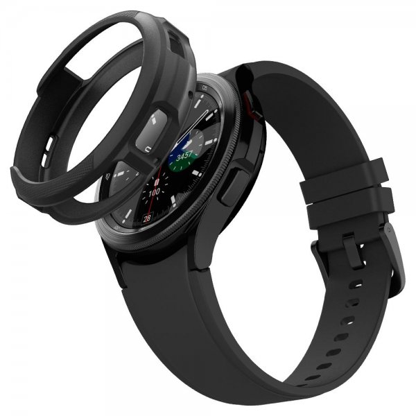 - Samsung Galaxy Watch 4 Classic 42mm - Skal - Liquid Air - Matte Black