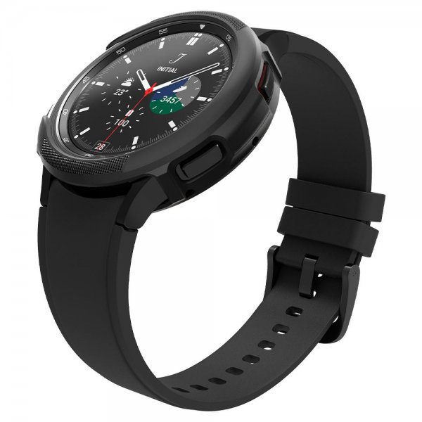 - Samsung Galaxy Watch 4 Classic 42mm - Skal - Liquid Air - Matte Black